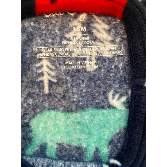 2 Pairs of Holiday Pajamas Size 18 Months - Picture 5 of 6